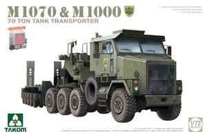 Takom 5021 1/72 M1070 Tractor & M1000 70-Ton Tank Transporter