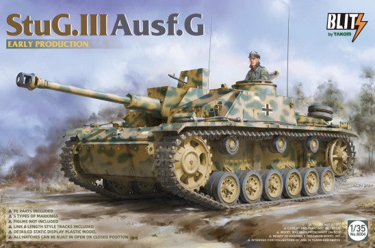 Takom 8004 1/35 StuG III Ausf G Early Production Tank