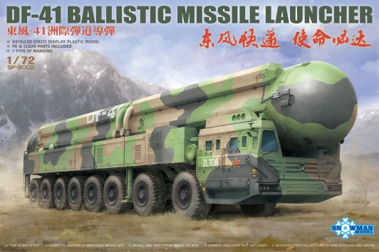 Takom 9002 1/72 DF41 Ballistic Missile Launcher