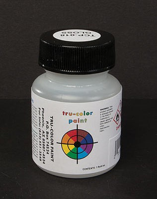 Tru-Color Paint 18 All Scale Railroad Color Acrylic Paints - 1oz 29.6mL -- Clear Gloss