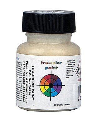 Tru-Color Paint 342 All Scale Railroad Color Acrylic Paints - 1oz 29.6mL -- Brooklyn & Queens Transit Cream