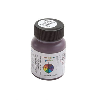 Tru-Color Paint 378 All Scale Railroad Color Acrylic Paints - 1oz 29.6ml -- BNSF Railway Intermodal Brown