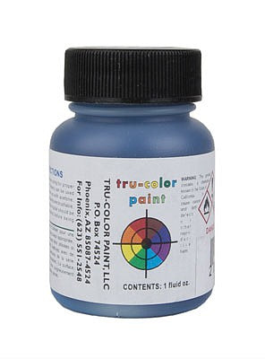 Tru-Color Paint 392 All Scale Railroad Color Acrylic Paints - 1oz 29.6mL -- St Louis-San Francisco Frisco Meteor Blue