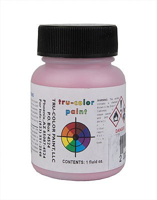 Tru-Color Paint 393 All Scale Railroad Color Acrylic Paints - 1oz 29.6mL -- ONE Container Pink