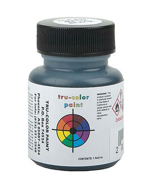 Tru-Color Paint 433 All Scale Sprayable Matte Paints - 1oz 29.6mL -- Black