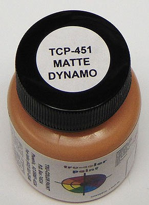 Tru-Color Paint 451 All Scale Sprayable Matte Paints - 1oz 29.6mL -- Exterior Wall - Dynamo