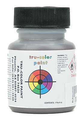 Tru-Color Paint 878 All Scale Flat Brushable Color Acrylic Paints - 1oz  29.6mL -- Brown Leather