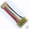 Train Control Systems (TCS) 1054 HO Scale MC-S1 DCC Decoder Harness -- With 8-Pin NMRA Plug for Life-Like PROTO 2000(R) Alco S1