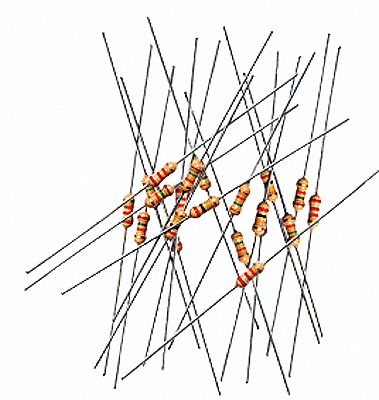 Train Control Systems 1062 All Scale 1/4 Watt Axial Lead Resistor 200-Piece Bulk Pack -- 270 Ohm