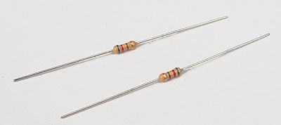 Train Control Systems 1071 All Scale 1/4 Watt Axial Lead Resistor 200-Piece Bulk Pack -- 620 Ohm
