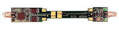 Train Control Systems (TCS) 1279 N Scale ASD4 4-Function Drop-In DCC Decoder -- For DCC-Ready Atlas: GP7, GP9, GP15, GP30, & GP35