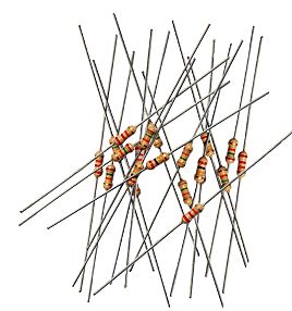 Train Control Systems 1324 All Scale 1/6 Watt Axial Lead Resistor 200-Piece Bulk Pack -- 1.2K (1200) Ohm