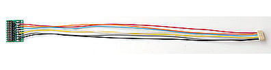 Train Control Systems 1357 All Scale DCC Decoder Harness -- MC-5"-21 JST 7-Pin  to NEM21 Socket,  5" 12.7cm Wires