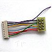 Train Control Systems 1359 All Scale DCC Decoder Harness -- T-1" NMRA 8-Pin Plug, 1" 2.54cm Wires T Series Harness