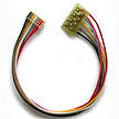 Train Control Systems 1367 All Scale DCC Decoder Harness -- MC-3.5" NMRA 8-Pin Plug, 3.5" 8.89cm for MC Series Decoder