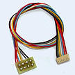 Train Control Systems (TCS) 1369 All Scale DCC Decoder Harness -- MC-5" NMRA 8-Pin Plug, 5" 12.7cm for MC Series Decoder