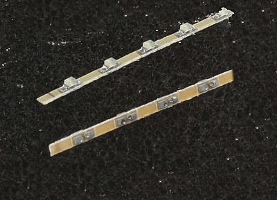 Train Control Systems 1408 All Scale Type 0603 Surface-Mount LED Mounted On Circuit Board 10-Pack -- Red