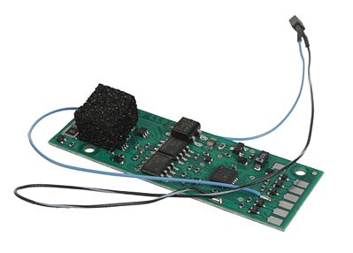Train Control Systems (TCS) 1453 HO Scale LL8-LED-KAC 4-Function Drop-In DCC Decoder w/TCS Keep Alive Wires - Control On -- With 2-Pin Connector for KA Unit Fits Life-Like PROTO w/LED Lights