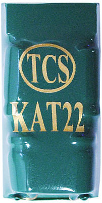 Train Control Systems 1464 All Scale KAT22 T1 2-Function Decoder w/Built-In Keep Alive Device -- 1.315 x 0.65" or 33.4 x 16.51mm