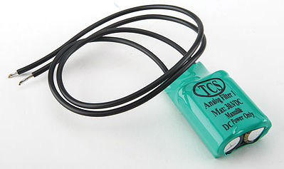 Train Control Systems (TCS) 1483 HO Scale AF1 Analog Filter 1 - DC Filter -- 1.84 x 1.01 x .68Ó or 46.83 x 25.68 x 17.26mm