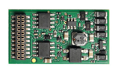 Train Control Systems (TCS) 1527 HO Scale WOW121-Diesel-EMD Sound & DCC Decoder - WOWSound(TM) -- EMD Sounds 21-Pin Connector - 1.35 x .66 x .22" 34.29 x 16.72 x 5.59mm