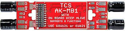 Train Control Systems (TCS) 1622 HO Scale AK-MB1 Replacement Motherboard w/KA2 Keep Alive -- Fits Atlas & Kato Diesel Locos