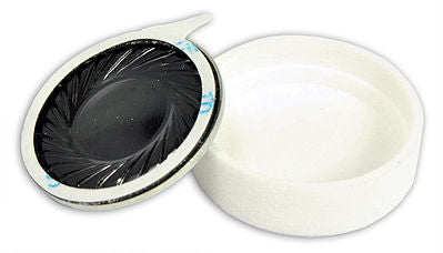 Train Control Systems (TCS) 1708 All Scale UNIV-SH3-C Universal Speaker Housing w/Speaker -- Fits TCS 20mm Round Speaker (Use in Loco Body w/See-Through Fan Housing)
