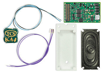 Train Control Systems (TCS) 1740 HO Scale WDK-BOW-3 WOWKit Complete Sound Conversion -- Fits Bowser Alco C636