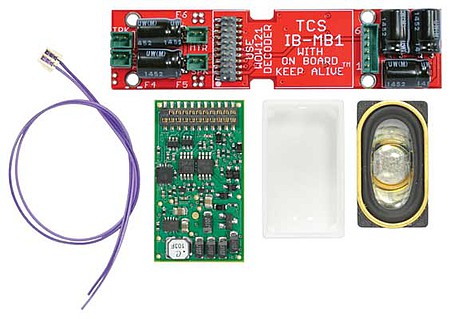 Train Control Systems (TCS) 1743 HO Scale WDK-LIF-3 WOWKit Complete Sound Conversion Kit -- Fits Life-Like EMD GP38-2