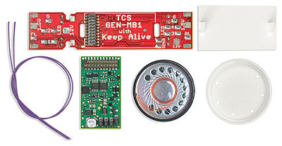 Train Control Systems (TCS) 1753 HO Scale WDK-ATH-6 WOWKit Complete Sound Conversion -- Fits Athearn Genesis EMD F9A
