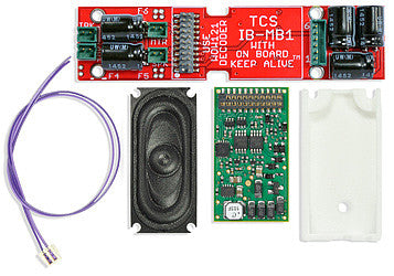 Train Control Systems (TCS) 1760 HO Scale WDK-BOW-2 WOWKit Complete Sound Conversion -- Fits Bowser Baldwin S12
