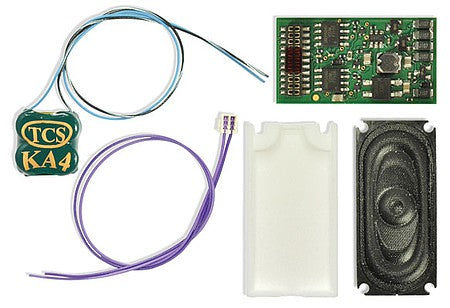Train Control Systems (TCS) 1761 HO Scale WDK-BOW-1 WOWKit Complete Sound Conversion -- Fits Bowser Baldwin