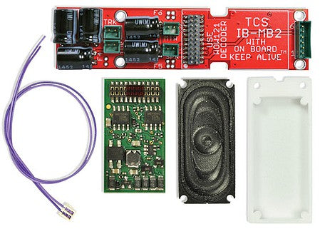 Train Control Systems (TCS) 1766 HO Scale WDK-INT-1 WOWKit Complete Sound Conversion -- Fits Intermountain GE U18B, EMD SD40-2