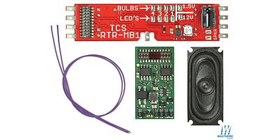 Train Control Systems (TCS) 1769 HO Scale WDK-ATH-4 WOWKit Complete Sound Conversion -- Fits Athearn Genesis EMD SD45, SD45T-2