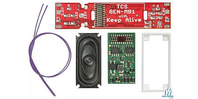 Train Control Systems (TCS) 1770 HO Scale WDK-ATH-3 WOWKit Complete Sound Conversion -- Fits Athearn Genesis EMD F Units, F45, SD70MAC, SD45, SD70M-2, SD45-2