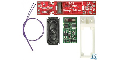 Train Control Systems (TCS) 1771 HO Scale WDK-ATH-2 WOWKit Complete Sound Conversion -- Fits Athearn EMD GP38-2, GP40-2
