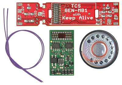 Train Control Systems (TCS) 1772 HO Scale WDK-ATH-1 WOWKit Complete Sound Conversion -- Fits Athearn EMD SD60i, SD60M, SD70ACe