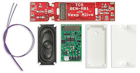 Train Control Systems (TCS) 1776 HO Scale WDK-BAC-1 WOWKit Complete Sound Conversion Kit -- Fits Bachmann EMD SD45