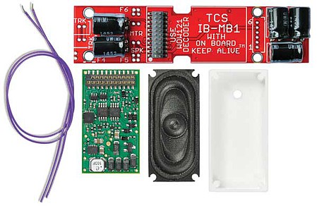 Train Control Systems (TCS) 1785 HO Scale WDK-BAC-4 WOWKit Complete Sound Conversion Kit -- Fits Bachmann EMD GP30