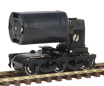 The Coach Yard 10 HO Scale Power Truck; 3-Axle w/36" Wheels & Can Motor (DCC Compatible)