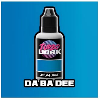 Turbo Dork 4376 Da Ba Dee Metallic Acrylic Paint 20ml Bottle