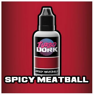 Turbo Dork 4529 Spicy Meatball Metallic Acrylic Paint 20ml Bottle