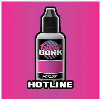 Turbo Dork 4611 Hotline Metallic Acrylic Paint 20ml Bottle
