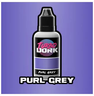 Turbo Dork 4765 Purl Grey Metallic Acrylic Paint 20ml Bottle