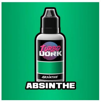 Turbo Dork 4789 Absinthe Metallic Acrylic Paint 20ml Bottle