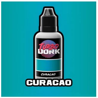 Turbo Dork 4802 Curacao Metallic Acrylic Paint 20ml Bottle