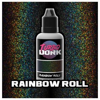 Turbo Dork 4970 Rainbow Roll Metallic Acrylic Paint 20ml Bottle