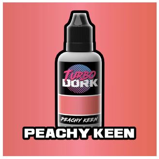 Turbo Dork 5229 Peachy Keen Metallic Acrylic Paint 20ml Bottle (D)