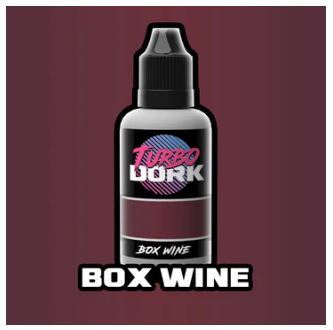 Turbo Dork 5236 Box Wine Metallic Acrylic Paint 20ml Bottle
