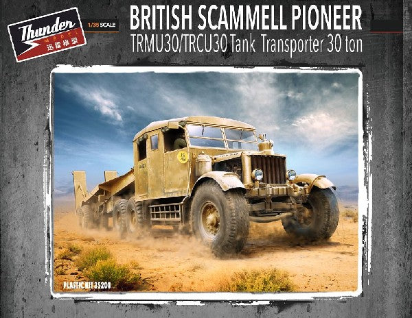 Thunder Model 35200 1/35 British Scammell Pioneer TRMU30/TRCU30 30-Ton Tank Transporter